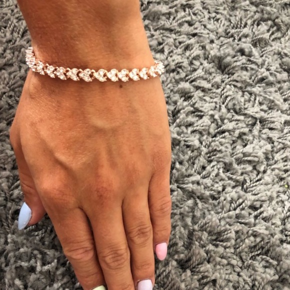 Lab Designed Diamond Bracelet. - Picture 2 of 7